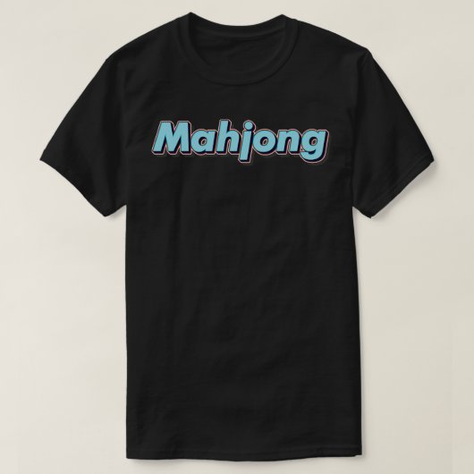 T-shirt Mahjong (Design devant)