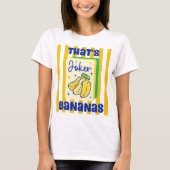 T-Shirt Mahjong C'est Bananas (Devant)