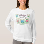 T-shirt Mahjong Flower Power (Devant)