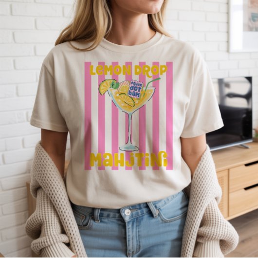T-shirt Mahjong Lemon Martini