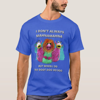 T-shirt Mahnamahna Chanson des Muppets coincée dans votre 