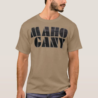 T-SHIRT MAHO GANY