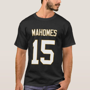 T-shirt Mahomes 15 GOAT KC