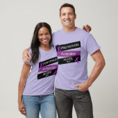 T-shirt Mai est Fibromyalgie Mois de sensibilisation Ribbo (Unisexe)