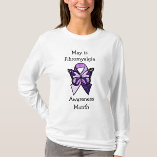 T-shirt Mai est le mois de sensibilisation à la fibromyalg