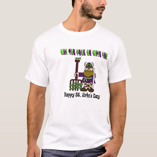 T-shirt Mai la fourchette soit avec vous ! - Chemise de (Devant)