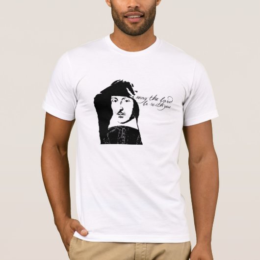 T-shirt Mai le barde soit avec vous (Devant)