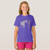 T-shirt Maiden and a Horse (Girl's) (Devant entier)