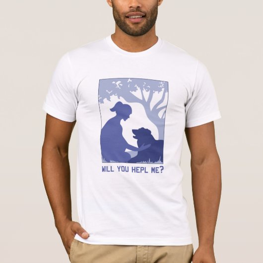 T-shirt m'aiderez-vous ? (Devant)