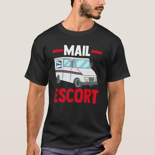 T-shirt Mail Carrier Postman Mailman Postal Worker Mail Es (Devant)