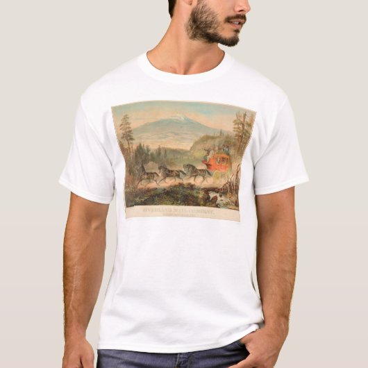 T-shirt Mail Company sur terre (1268A) (Devant)