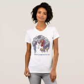 T-shirt Mail de chance de dragon (Devant entier)