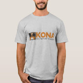 T-shirt maillot à manches longues Kona avec logo orange (Devant)