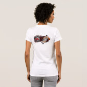 T-shirt maillot ajusté pour femmes (Dos entier)