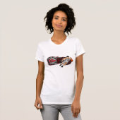 T-shirt maillot ajusté pour femmes (Devant entier)