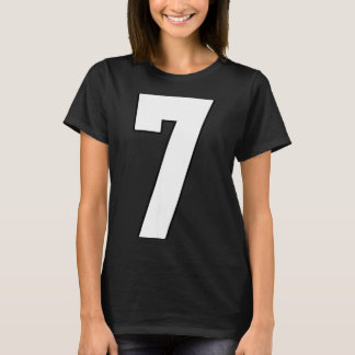 T-shirt Maillot Big 7 Numéro 7 Uniforme Plus Grand Fan Fav
