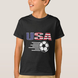 T-shirt Maillot de fans de football d'Amérique fière - Dra