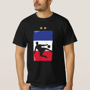 T-shirt Maillot de football de la France Fan de football D