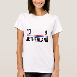T-shirt Maillot de football des Pays-Bas, Oranje Footll Ho