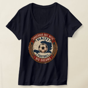 T-shirt Maillot de Football Haïti Coupe du Monde 2026 Outs
