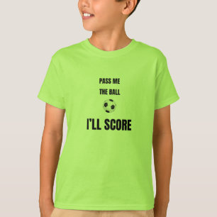 T-shirt Maillot de football pour garçons - Passe-moi le ba
