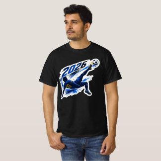 T-shirt Maillot de Football Style Silhouette Sports T-shir