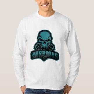 T-shirt Maillot de Gaming à Manches Longues Skull Warriors
