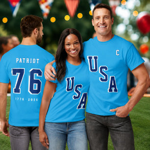 T-shirt Maillot de hockey USA pour le 250e anniversaire de