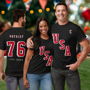 T-shirt Maillot de hockey USA pour le 250e anniversaire de
