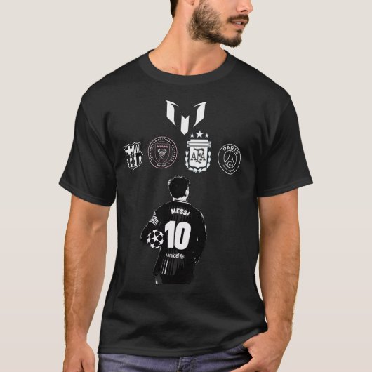 T-shirt Maillot de Messi (Devant)