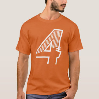 T-shirt Maillot de sport numéro 4 garçon 4 ans