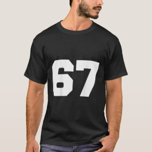 T-shirt Maillot de sport numéro 67 Joueur #67 Fan Ck Impre
