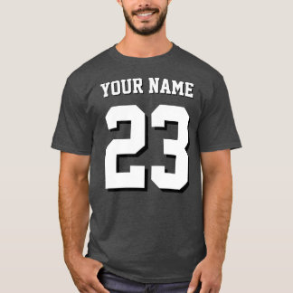 T-shirt Maillot de sport personnalisé avec nom et numéro