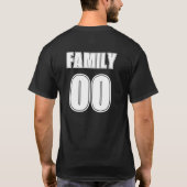 T-shirt Maillot de sport personnalisé - Section de soutien (Dos)