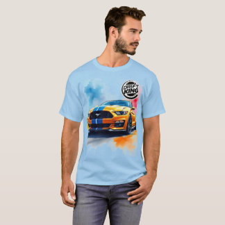 T-shirt maillot de sport rapide voiture voiture de course