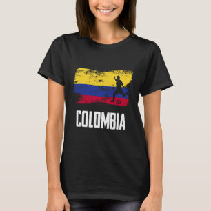 T-shirt Maillot drapeau Colombie Équipe de football colomb