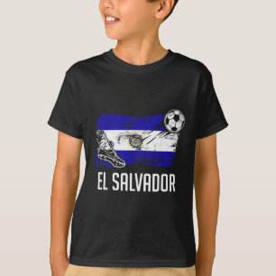 T-shirt Maillot drapeau El Salvador équipe de football sal