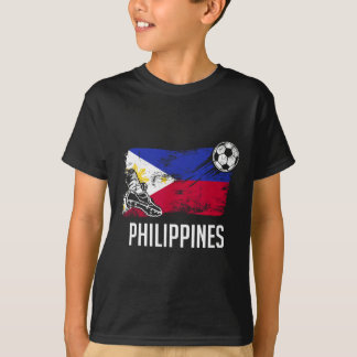 T-shirt Maillot drapeau Philippines Équipe de football phi