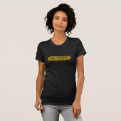 T-shirt maillot femme d'anniversaire moderne (Devant entier)