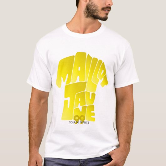 T-shirt Maillot Jaune - Jersey jaune TDF (Devant)
