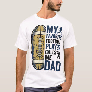 T-shirt Maillot Mon Joueur de Football Préféré M'appelle P