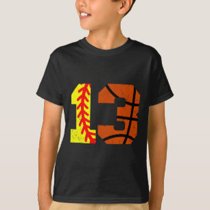 T-shirt Maillot numéro 13 Softll Sketll 13e anniversaire d
