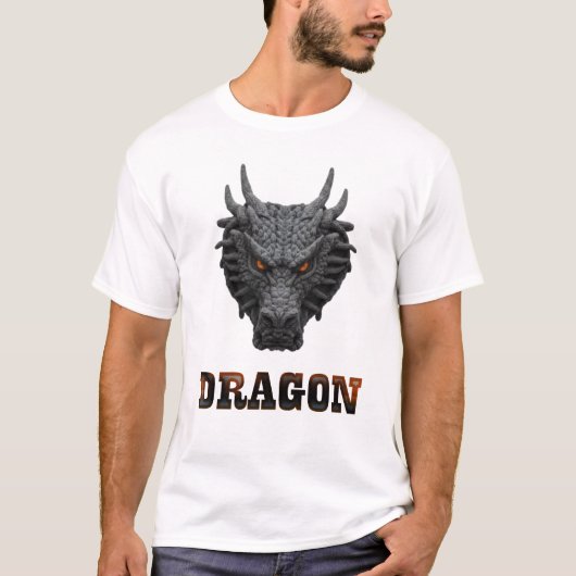 T-shirt Maillot regard de dragons (Devant)