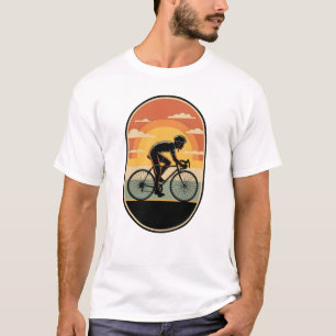 T-shirt Maillot rétro de cyclisme