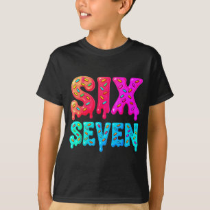 T-shirt Maillot Six Seven Meme 67 Srts pour garçons filles