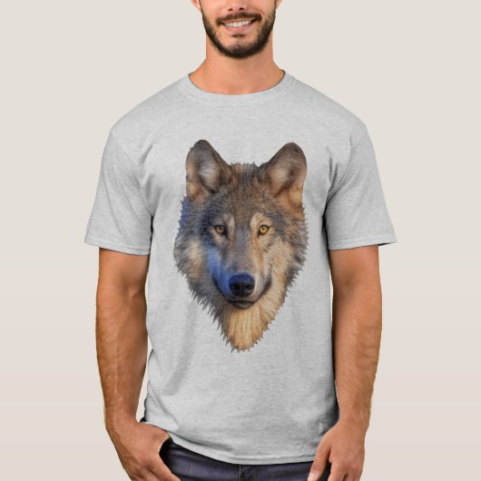 T-shirt maillot t loup (Devant)