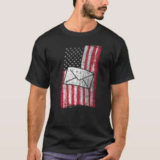 T-shirt Mailman Postal Worker Postman Mail Carrier Mail La