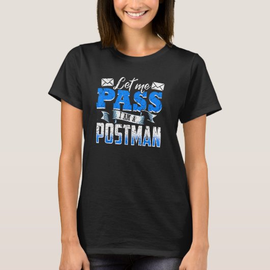 T-shirt Mailman Postman Postal Worker _2 (Devant)
