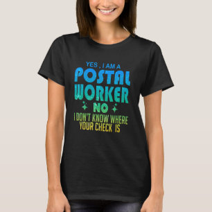 T-shirt Mailman Postman Postal Worker 4