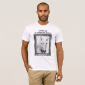T-shirt M'aimer c'est aimer mon cheval (Devant entier)